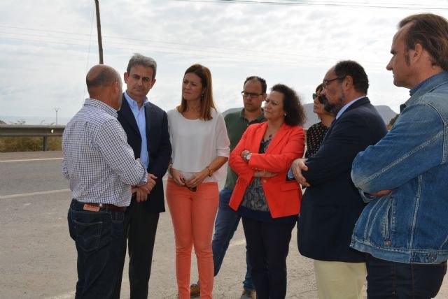 Fomento invierte más de 580.000 euros para reforzar 12 kilómetros de la carretera que enlaza Águilas con Calabardina y El Garrobillo - 1, Foto 1