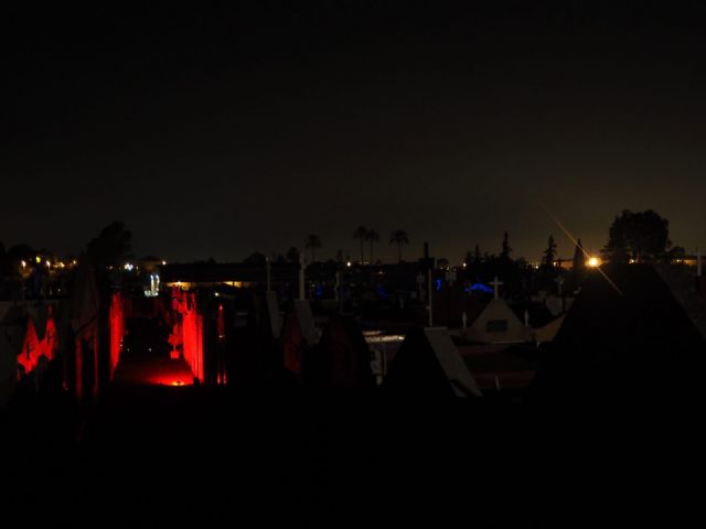 Vista nocturna al Cementerio Nuevo de Beniaján - 3, Foto 3