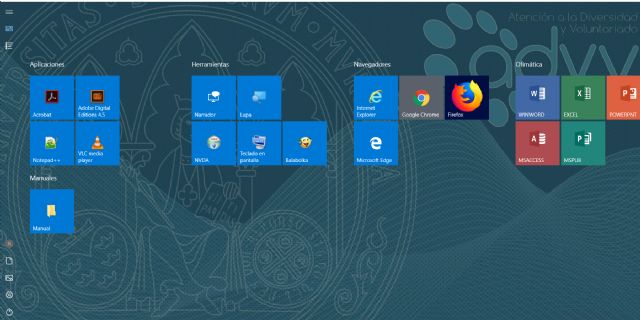 La Universidad de Murcia habilita un escritorio virtual con herramientas para estudiantes con discapacidad - 1, Foto 1