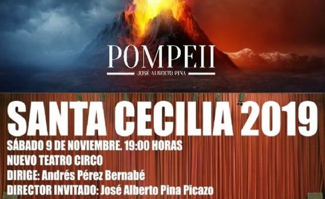 La Agrupación Musical Sauces de Cartagena presenta su nueva composición Pompeii - 1, Foto 1