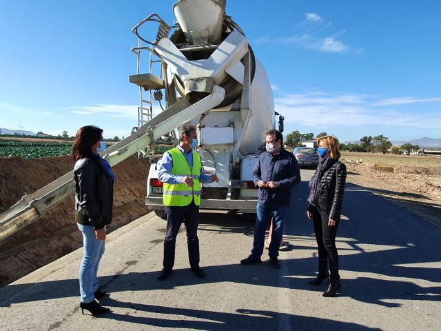 Fomento mejora la seguridad de las carreteras regionales de Altobordo, en Lorca, y la que une Puerto Lumbreras con Venta Ceferino - 1, Foto 1