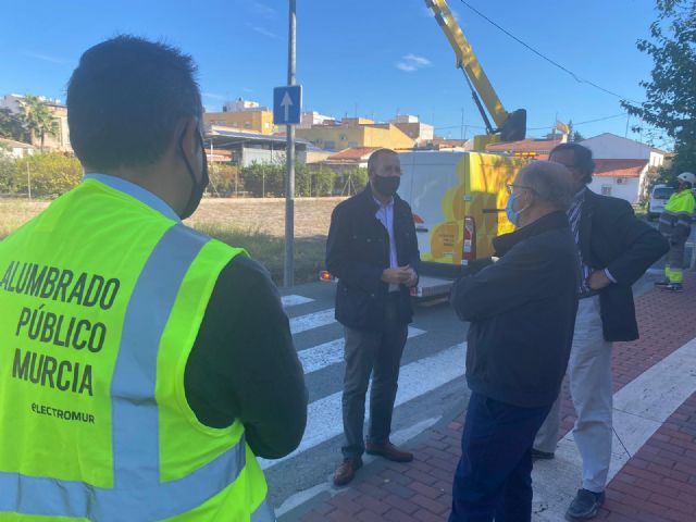 Las pedanías renuevan el alumbrado público, mejorando la visibilidad y la seguridad de los vecinos - 1, Foto 1