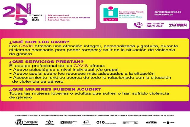 Igualdad lanza su campaña, ´25 de noviembre es todos los días´, con motivo del Día Internacional para la eliminación de la violencia hacia las mujeres - 1, Foto 1