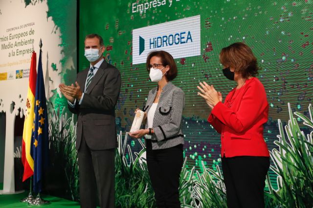 El Rey Felipe VI entrega a Hidrogea el accésit de los Premios Europeos de Medio Ambiente - 2, Foto 2