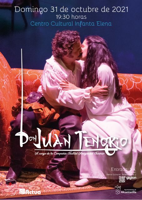 Don Juan Tenorio vuelve al escenario del Centro Cultural Infanta Elena por la festividad de Todos los Santos - 1, Foto 1