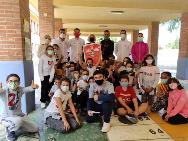 El Jimbee Cartagena estrena el curso escolar del Programa de Acercamiento al Deporte de Élite - 1, Foto 1