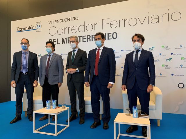 El Gobierno regional lamenta que el corte ferroviario de la Región provoque dos velocidades en el desarrollo Corredor Mediterráneo - 2, Foto 2