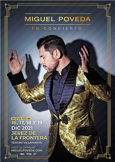 Miguel Poveda anuncia su cuarto concierto en Jerez - 1, Foto 1
