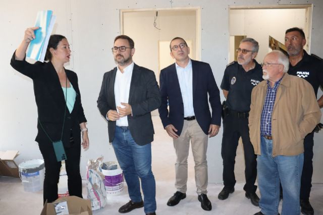 Las obras del cuartel de Policía Local de San Cristóbal estarán finalizadas a final de año mejorando la seguridad de los 15.000 lorquinos y lorquinas que viven en esta zona - 1, Foto 1