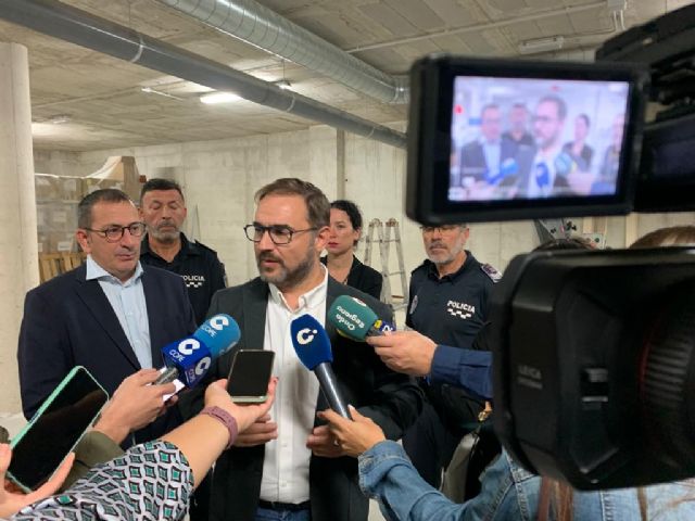Las obras del cuartel de Policía Local de San Cristóbal estarán finalizadas a final de año mejorando la seguridad de los 15.000 lorquinos y lorquinas que viven en esta zona - 2, Foto 2