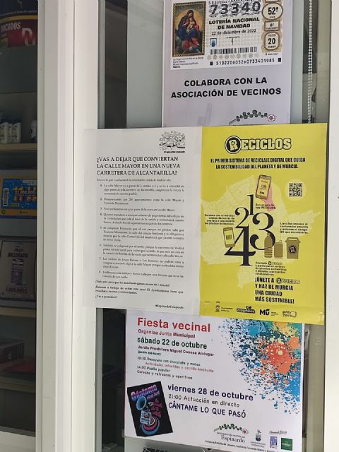 Lanzan un manifiesto contra las obras para convertir la calle Mayor de Espinardo en una Carretera de Alcantarilla - 3, Foto 3