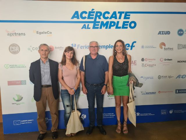 La Concejalía de Políticas para la Formación e Inserción Laboral del Ayuntamiento de Molina de Segura participa en la I Feria de Empleo SEF - 1, Foto 1