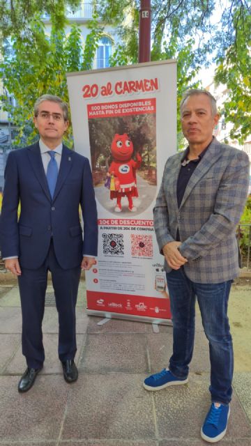 Los comercios del Barrio de El Carmen incentivan las compras locales y se adelantan a la Navidad con 20 al Carmen, una campa&ntilde;a de bonos - 2, Foto 2