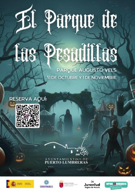 El Ayuntamiento de Puerto Lumbreras organiza 'El Parque de las Pesadillas' para celebrar Halloween los días 31 de octubre y 1 de noviembre - 1, Foto 1