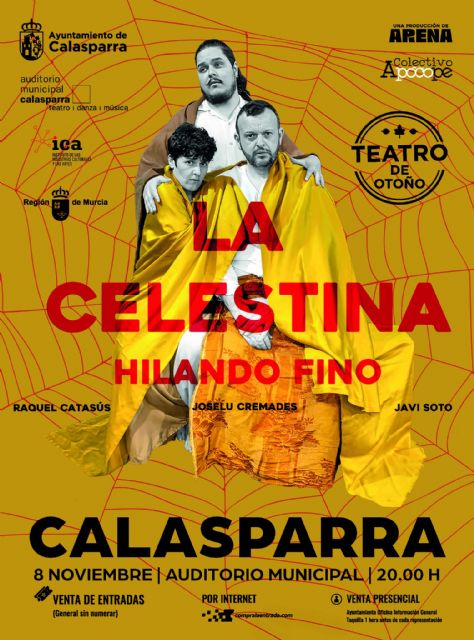 El Auditorio Municipal presenta La Celestina: hilando fino, la clásica tragicomedia de Fernando de Rojas en tono de humor - 2, Foto 2