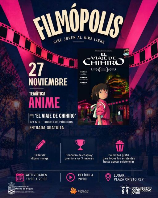 La Concejalía de Cultura de Molina de Segura inicia el programa Filmópolis, de Cine Joven al Aire Libre - 3, Foto 3