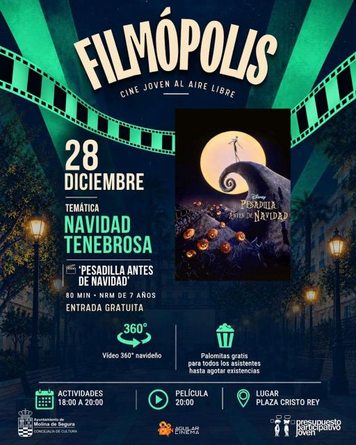 La Concejalía de Cultura de Molina de Segura inicia el programa Filmópolis, de Cine Joven al Aire Libre - 4, Foto 4