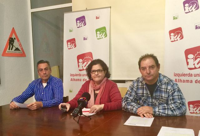 IU-Verdes Alhama solicita asignacin presupuestaria para la Violencia de Gnero y  presenta para el pleno de noviembre  dos mociones a debate, Foto 1