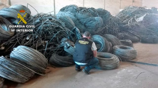 La Guardia Civil recupera 250.000 metros de manguera de riego sustraídos en fincas del Campo de Cartagena - 1, Foto 1