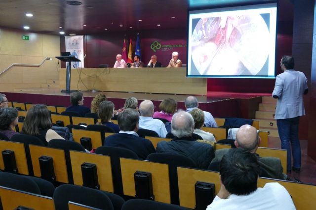 Cerca de 50 otorrinolaringólogos de la Región se han reunido en el Hospital Reina Sofía para defender el tratamiento quirúrgico integral de la nariz - 1, Foto 1