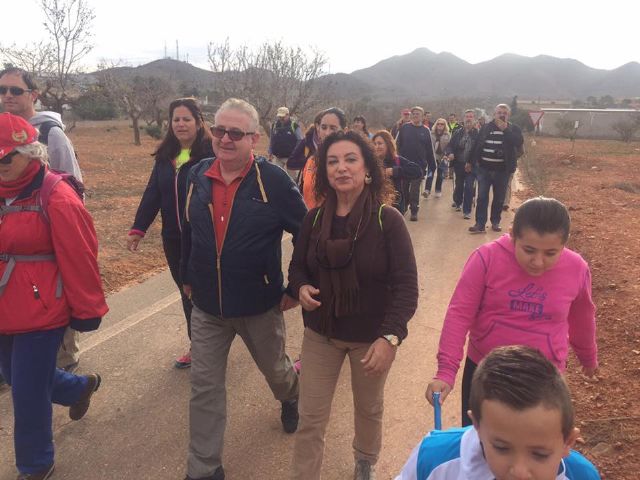 Tallante inauguro su ruta senderista PR-MU 96 - 1, Foto 1