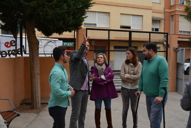 Visita al CEIP Mediterráneo por la finalización de obras de mejora - 1, Foto 1