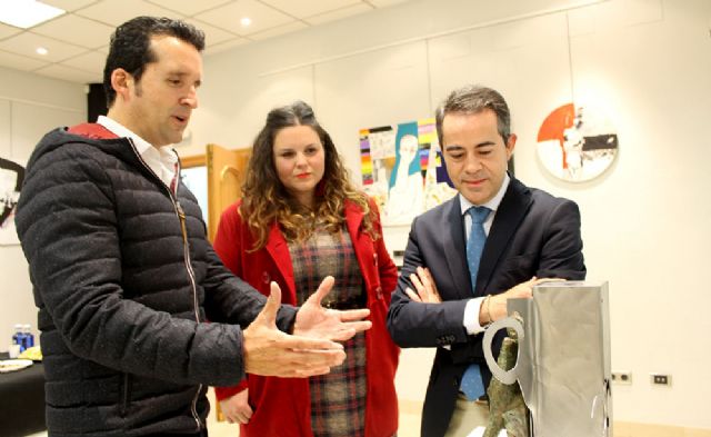 Lorquí acoge la exposición del artista murciano Álvaro Peña - 1, Foto 1