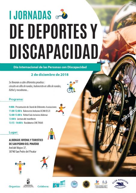 San Pedro del Pinatar celebrará el Día Internacional de las Personas con Discapacidad - 1, Foto 1