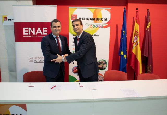 Acuerdo de colaboración entre ENAE Business School y MERCAMURCIA - 1, Foto 1