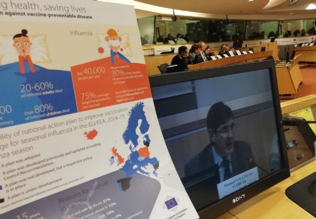 Salud defiende en Bruselas la idoneidad de un Sistema Universal e Informatizado de Registro de Vacunas en Europa - 1, Foto 1