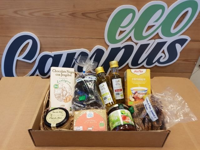 La tienda EcoCampus de la Universidad de Murcia prepara cestas y regalos para fomentar el consumo responsable en Navidad - 3, Foto 3