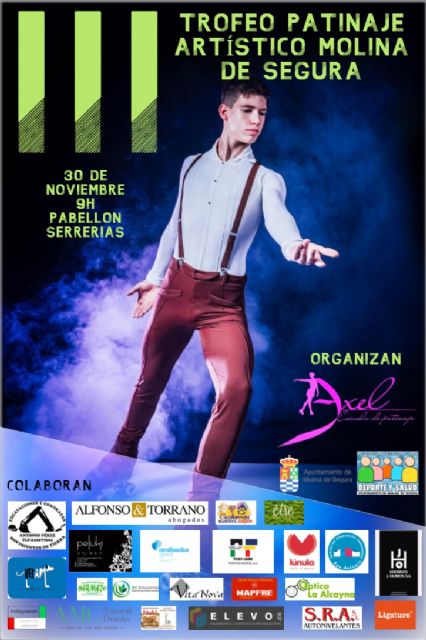 El III Trofeo Nacional de Patinaje Artístico de Molina de Segura se celebra el sábado 30 de noviembre con la participación de 180 deportistas - 1, Foto 1