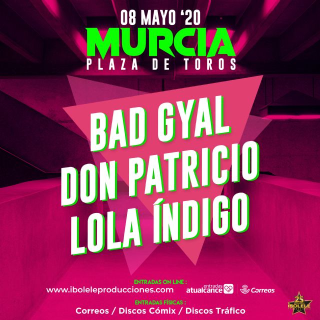 Bad Gyal, Don Patricio y Lola Índigo juntos en Murcia en 2020 - 4, Foto 4