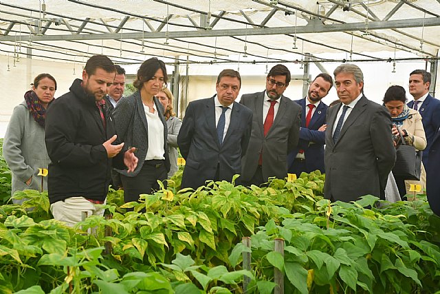 El Ministro de Agricultura, Pesca y Alimentación visita el centro de investigación y desarrollo de BASF en Utrera - 2, Foto 2