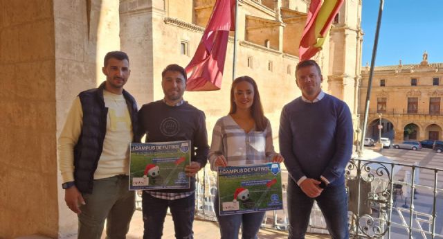 Nace en Lorca el 'I Campus de fútbol de tecnificación' para menores coincidiendo con las vacaciones escolares de Navidad - 1, Foto 1