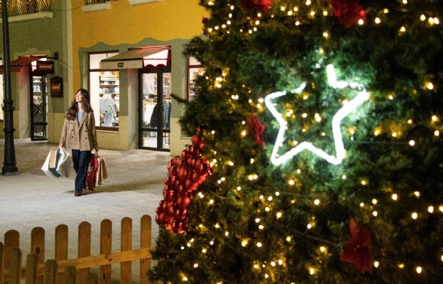 El encendido navideño de La Noria se alinea al del Ayuntamiento de Murcia - 1, Foto 1