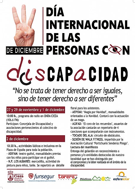 Actividades por el Día Internacional de las Personas con Discapacidad - 1, Foto 1