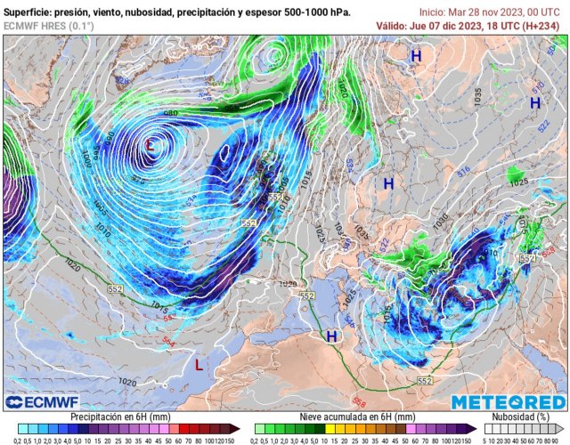 ¿Se prevé un puente de diciembre con mucho frío y lluvia en España? - 1, Foto 1