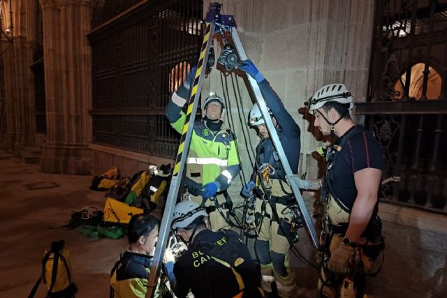 Bomberos de Cartagena participan junto a equipos de toda España en unas jornadas para formarse en rescates - 1, Foto 1