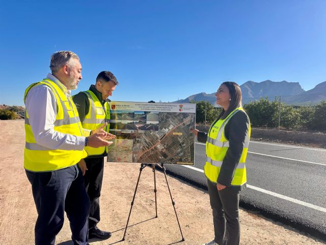 El Gobierno regional invierte casi medio millón de euros en la mejora del camino rural de Benferri en Santomera - 1, Foto 1