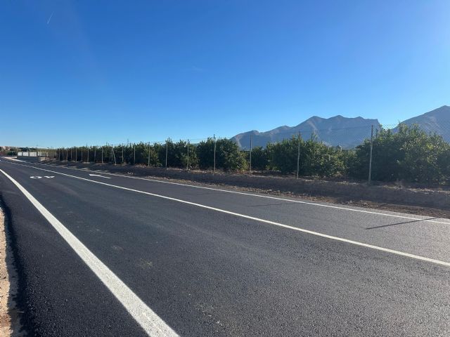 El Gobierno regional invierte casi medio millón de euros en la mejora del camino rural de Benferri en Santomera - 2, Foto 2