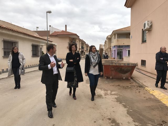 El Alcalde de Torre-Pacheco, muestra a la Consejera de Presidencia los daños causados por las intensas lluvias - 4, Foto 4
