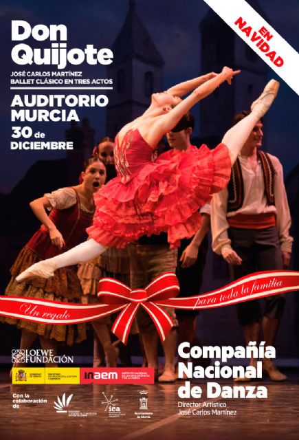El Auditorio regional acoge este sábado el ballet 'Don Quijote' de la Compañía Nacional de Danza - 1, Foto 1