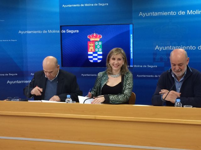 El Ayuntamiento de Molina de Segura y la Asociación de Vecinos Sagrado Corazón firman un convenio social de colaboración para el desarrollo del proyecto AVESCO III MILENIUM - 1, Foto 1