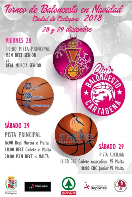 El CLUB BALONCESTO FEMENINO CARTAGENA organiza el I Torneo Internacional de Baloncesto en Navidad  Ciudad de Cartagena - 1, Foto 1