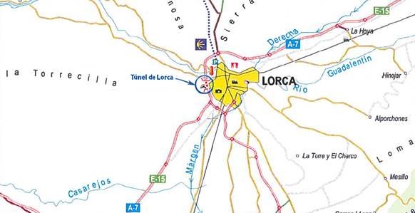 Fomento licita las obras para la adecuación del túnel de Lorca en la autovía A-7, al Real Decreto 635/2006 - 1, Foto 1