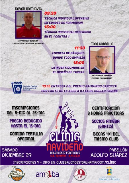 2º clnic navideño C.B. Alhama - Ameba, Foto 1