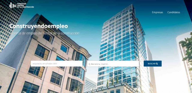 En marcha el portal Construyendo empleo para agilizar la búsqueda de empleo y la captación de talentos en el sector - 1, Foto 1