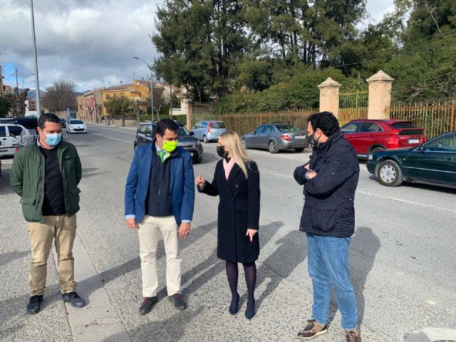 La Comunidad invierte 356.000 euros en mejorar la seguridad vial de la travesía de Cehegín - 1, Foto 1