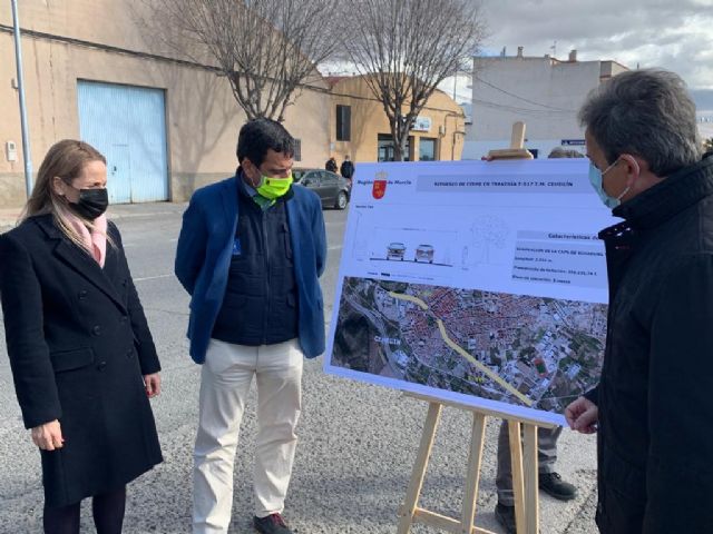 La Comunidad Autónoma invierte 356.000 euros en el asfaltado de la Carretera de Murcia a su paso por Cehegín - 1, Foto 1